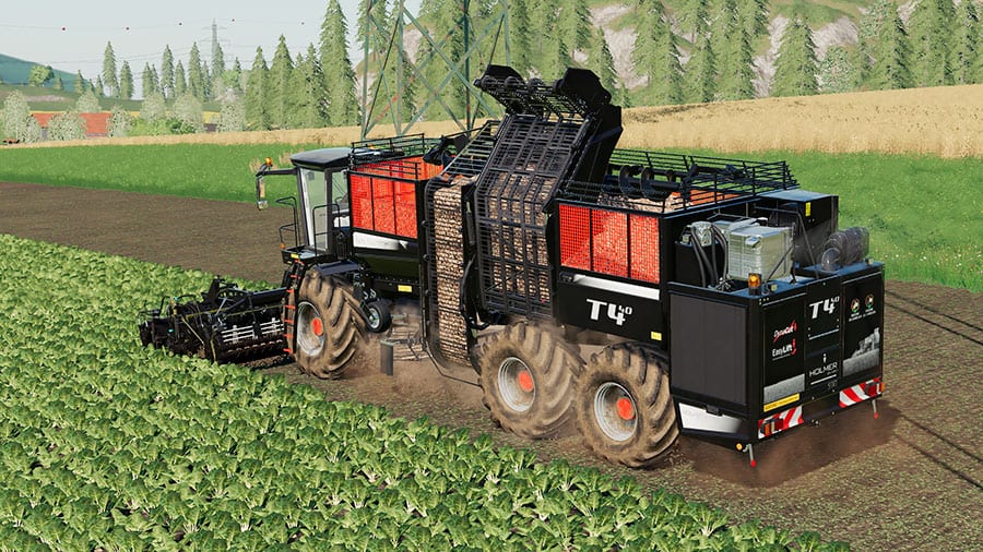 Download Fs19 Mods • Holmer Terrados T4 40 Multi Fruit Harvester 0946