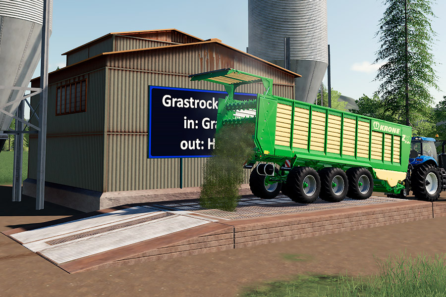 Fs19 Mods • Placeable Grass Dryer Mod • Yesmods