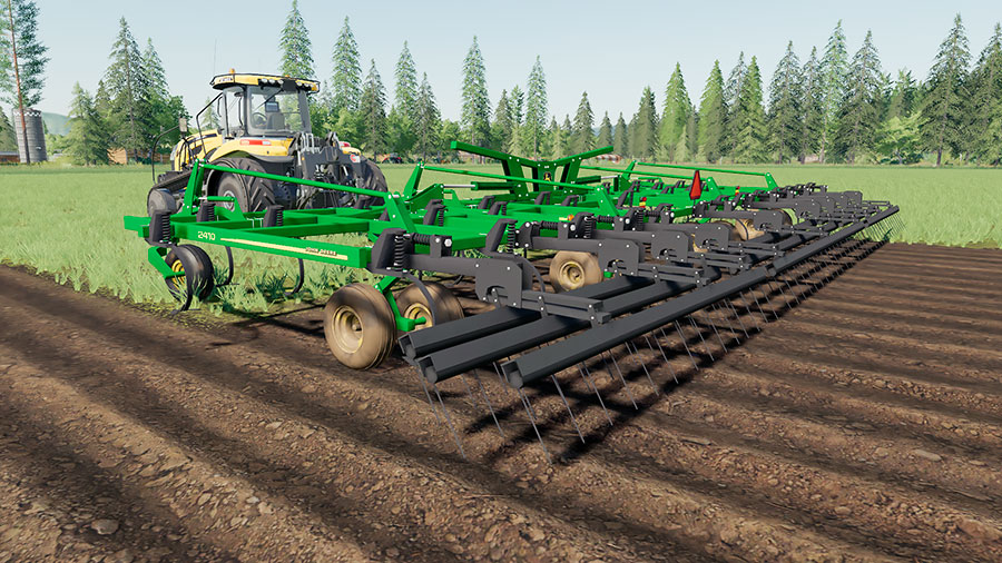 Fs19 Mods • The John Deere 2410 Chisel Plow 3 Sections • Yesmods 3814