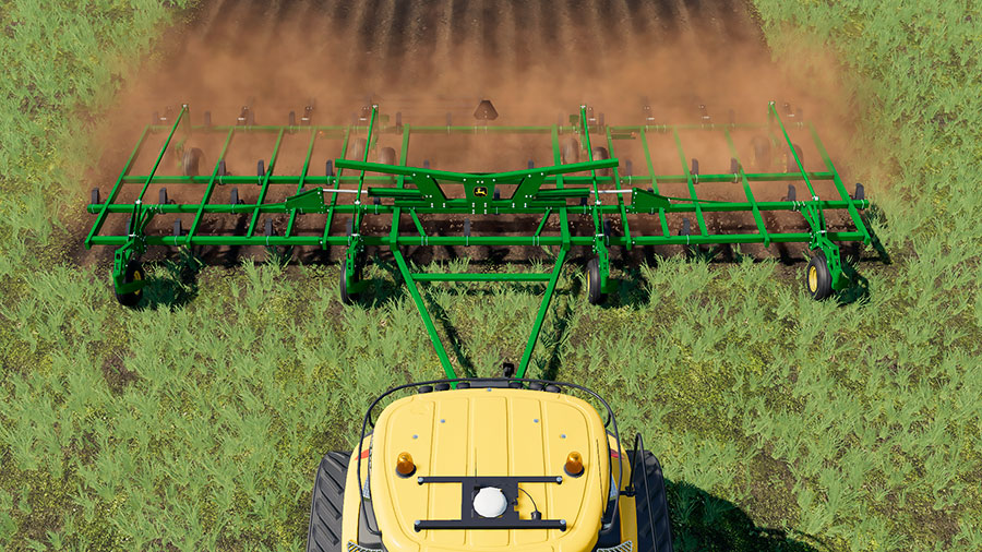 Fs19 Mods • The John Deere 2410 Chisel Plow 3 Sections • Yesmods 2655