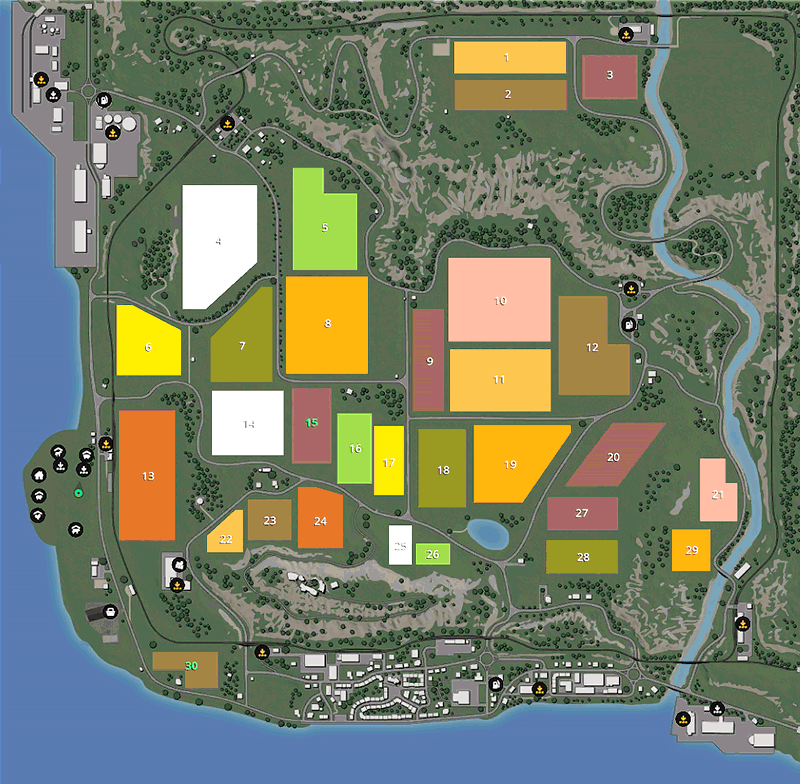 FS19 Mods The Volksbrunn Mod Map (Seasons 19 Ready) Yesmods