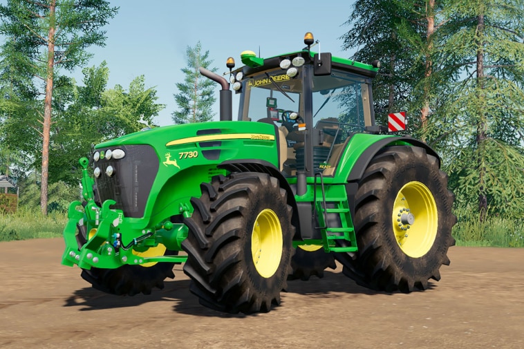 john deere 7930 pedal tractor