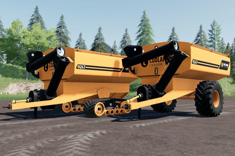 Download FS19 Mods • Coolamon 24T Chaser Bin (Auger Wagon)