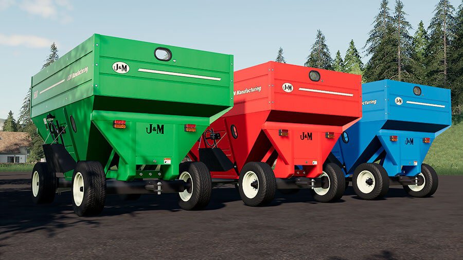 Download the J&M 680 Gravity Wagon Mod – FS19 Mods