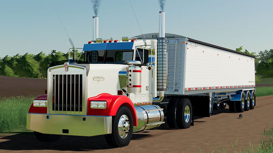 Download Fs19 Mods Kenworth W900 Truck For Farming Simulator 19 2940