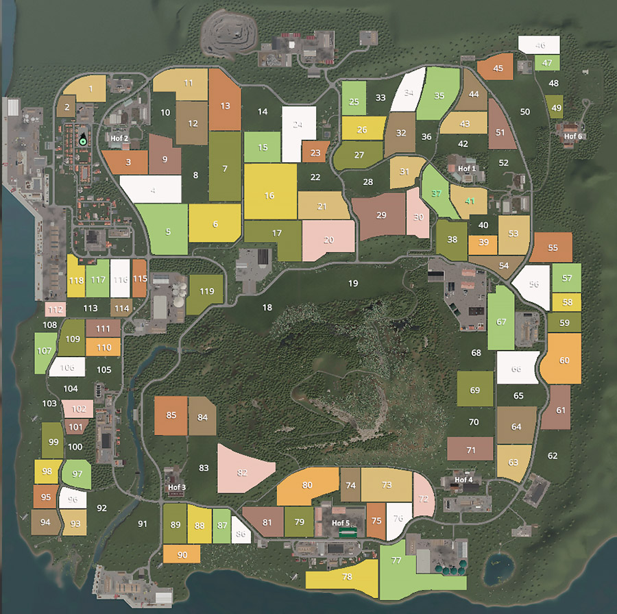 Fs19 Map With Small Fields Fs19 Mods The Schwatzingen Mod Map Yesmods