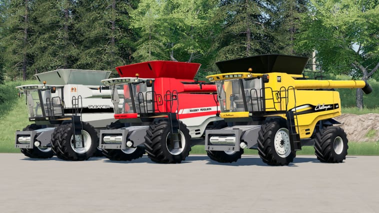 Download FS19 Mods • Gleaner S98 Combine Harvester 1.0.4