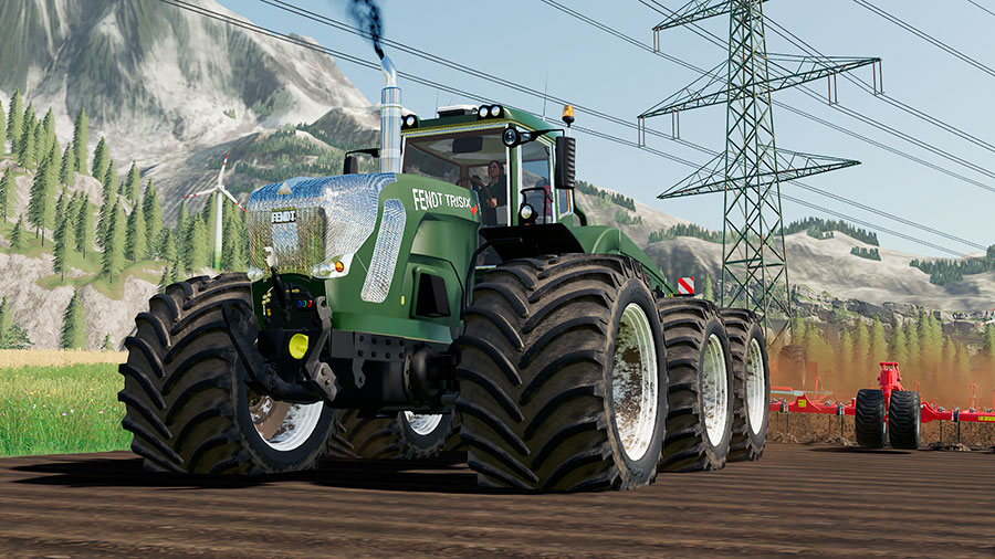 Download Fs19 Mods Fendt Trisix Concept Tractor 540 To 1500 Hp 9378