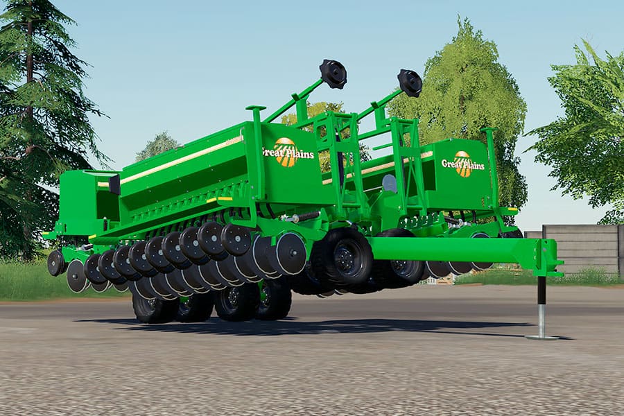 Download Fs19 Mods Great Plains 3s 3000hd 3 Section Folding Drill 7556