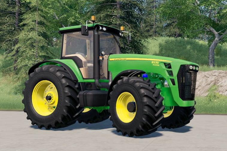 Download FS19 Mods • John Deere 8130-8530 Tractors + Loader 2.2