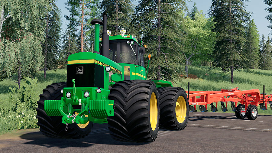 download fs19 mods john deere 8440 tractor 100