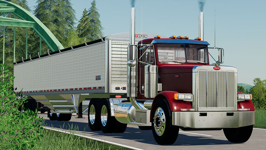 Fs19 Mods Peterbilt 379 Day Cab Semi Truck Yesmods | Images and Photos ...