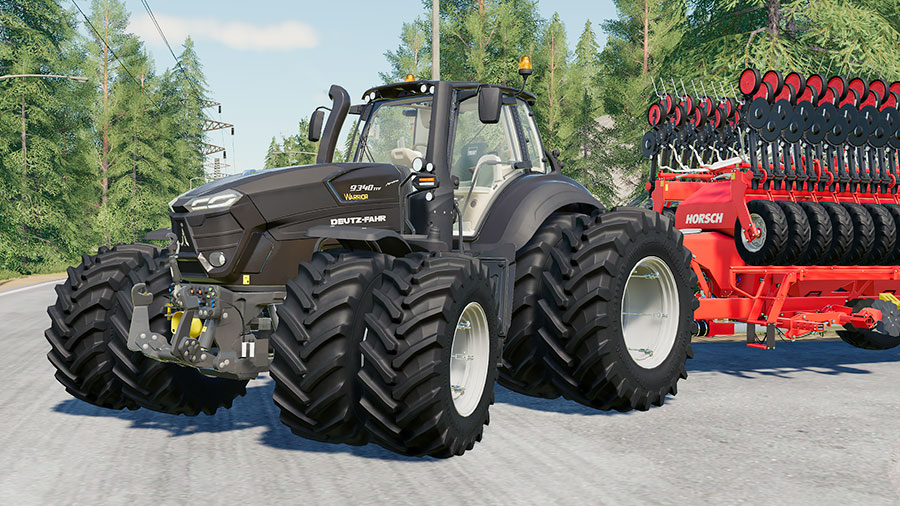 Download FS19 Mods Deutz-Fahr 9-Series Warrior Tractors 1.0.0
