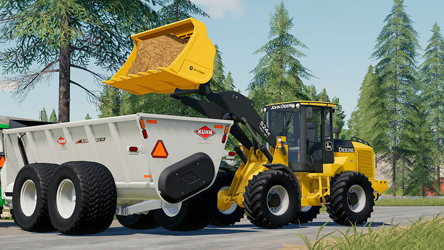 Fs19 Mods John Deere 524k Wheel Loader 6520