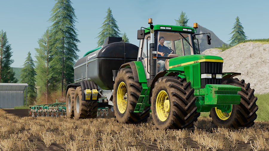 FS19 Mods • John Deere 7000 & 7010 Series Tractors • Yesmods