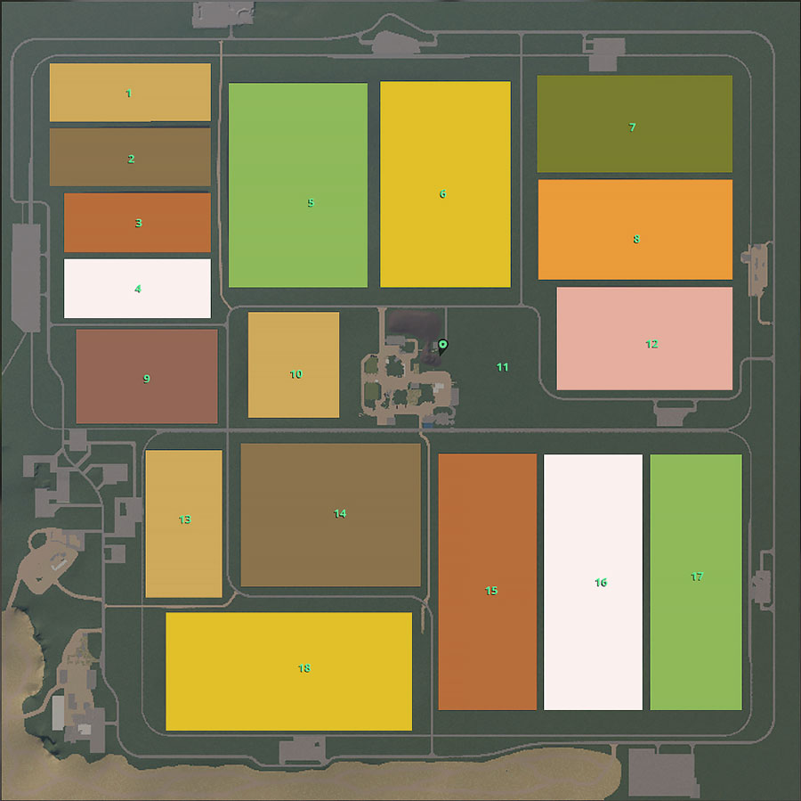 Farming Simulator 19 Multifruit Maps Download Fs19 Mods Lazy Acres Farm Multifruit Map 1.0