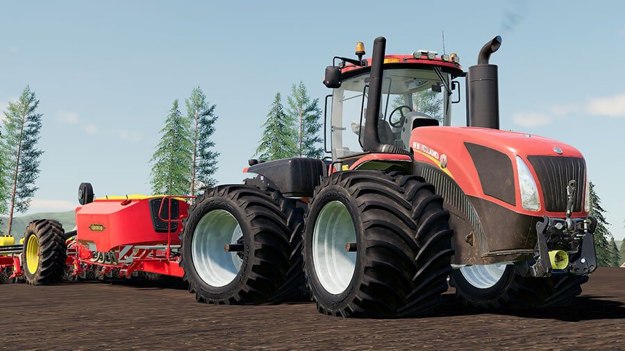 Download Fs19 Mods New Holland T9 Tractors Front Hydraulics 1 6986