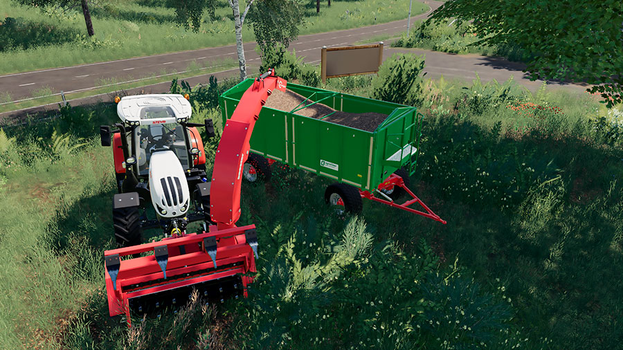 FS19 Mods The Ahwi FM700H Mobile Woodchipper Mod Yesmods