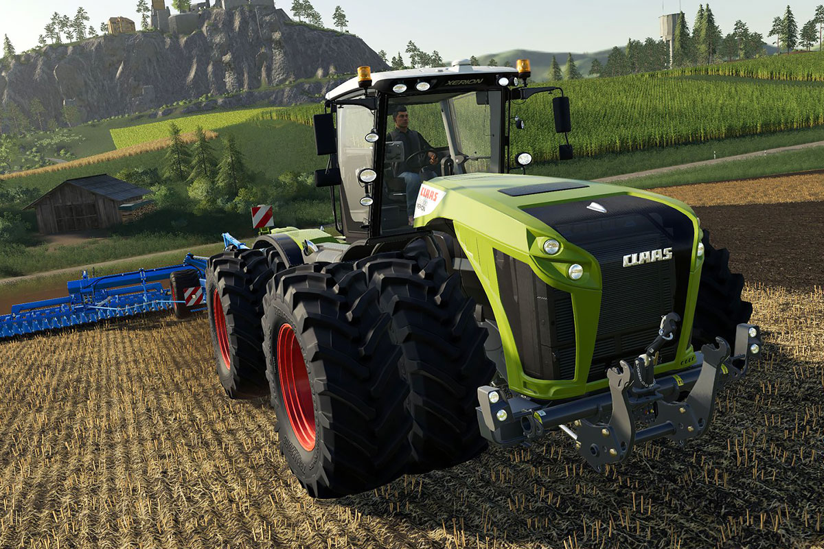 lawn tractor farming simulator 19