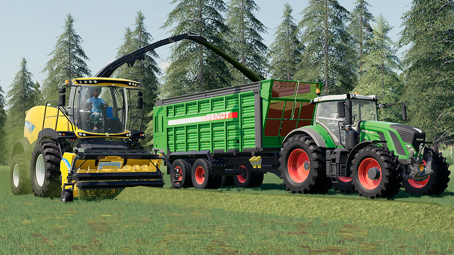 FS19 Mods • The Fendt Silage Wagon (Modded Schuitemaker) • Yesmods