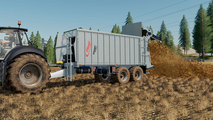 FS19 Mods • Fliegl Gigant ASW 268 Push-Off Trailer • Yesmods