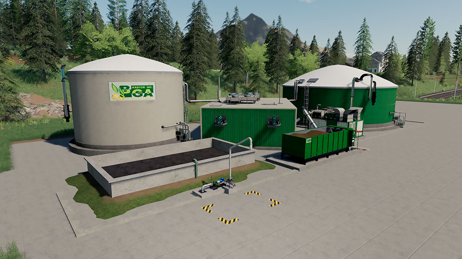 FS19 Mods The Modular BGA (Biogas) (Placeable) Yesmods