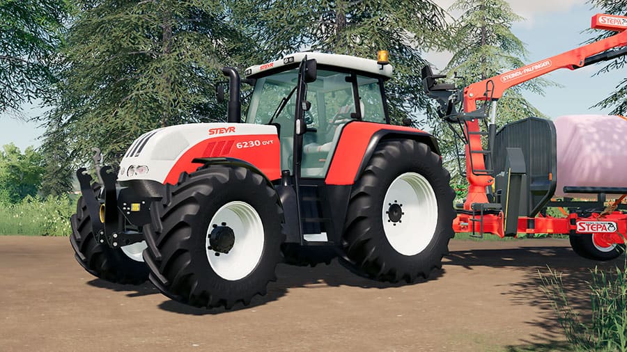 Fs19 Mods The Steyr Cvt 6175 6230 S Matic Tractors Yesmods 4932