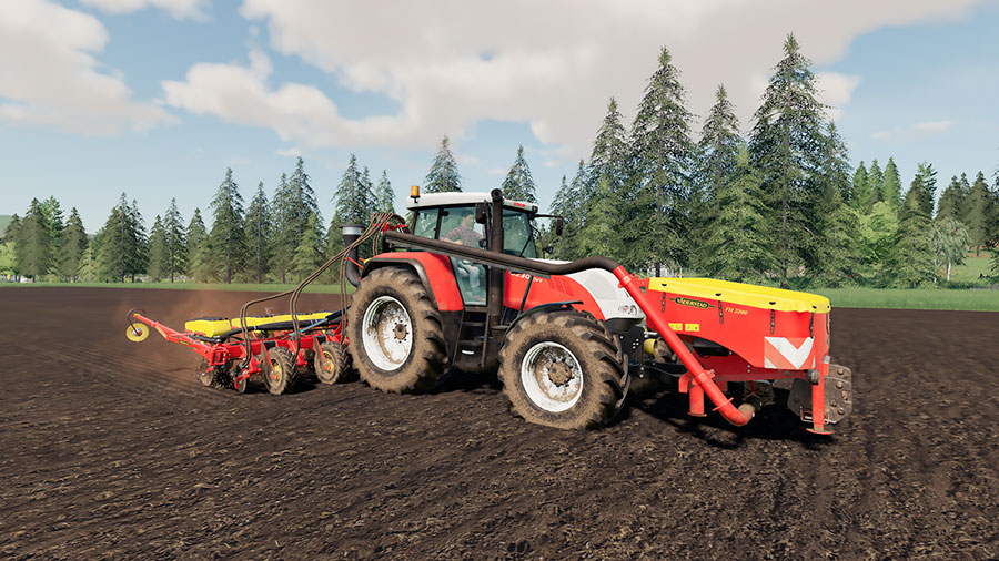 Fs19 Mods The Steyr 6175 6195 Cvt Smatic Tractors Yes 5680