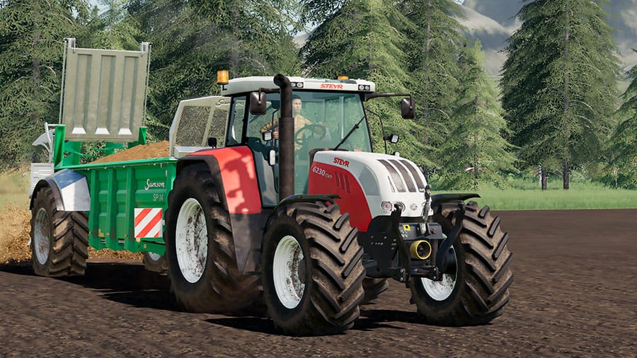 Fs19 Mods The Steyr Cvt 6175 6230 S Matic Tractors Yesmods 4937