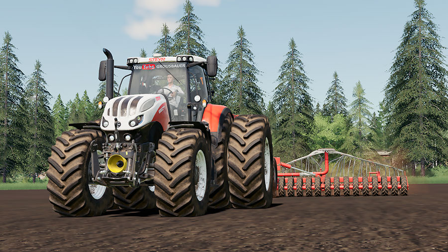 Fs19 Mods The Steyr 6175 6195 Cvt Smatic Tractors Yes 2800