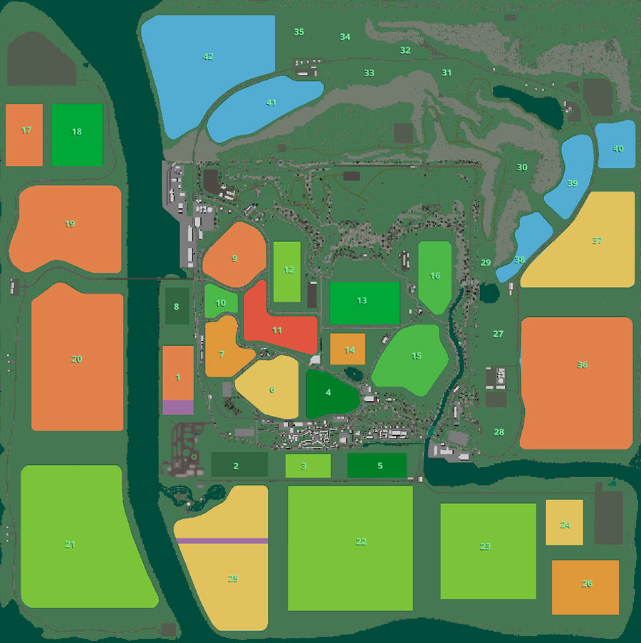 FS19 Mods Fenton Forest 4x Map Yesmods