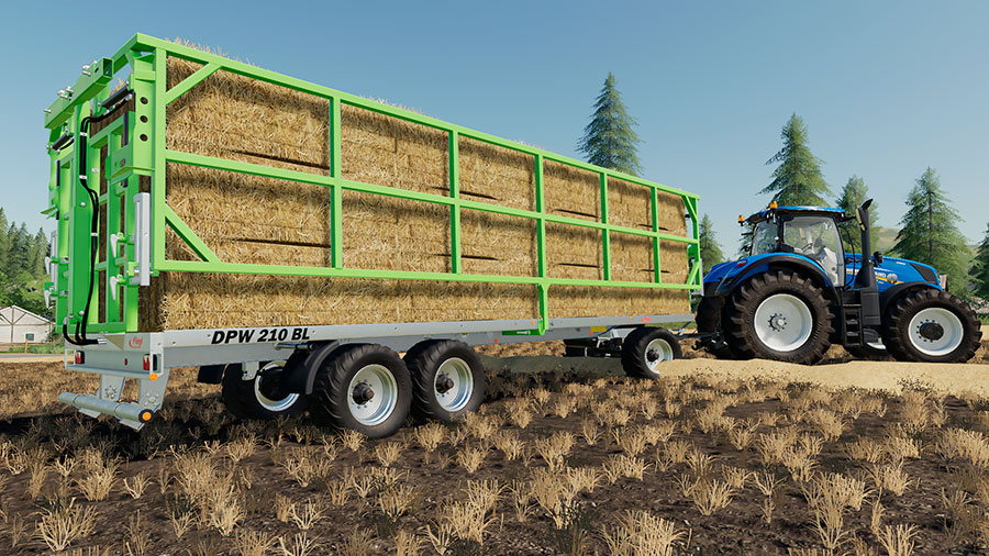 Great Fs19 Mods Fliegl Dpw 180 And 210 Autoload Trailers Yesmods 2267