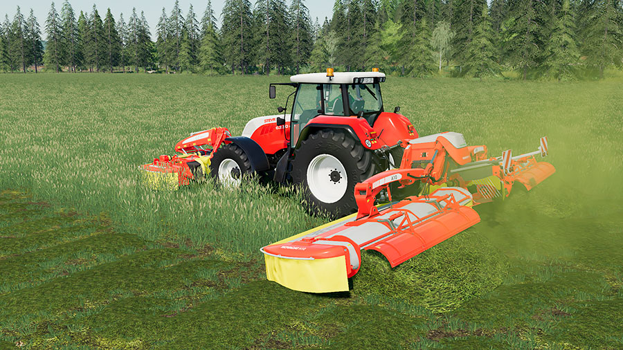 Fs19 Mods The Steyr Cvt 6175 6230 S Matic Tractors Yesmods 2878