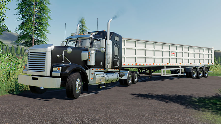 Great FS19 Mods • BsM Trailer Semi-Tipper • Yesmods