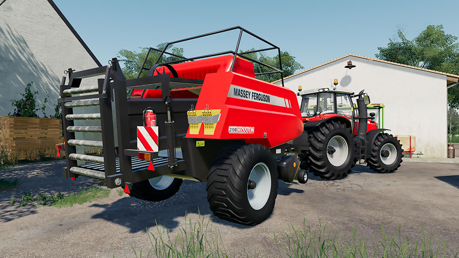 Great Fs19 Mods Hesston Big Balers Mf Nh Fendt Yesmods 0729