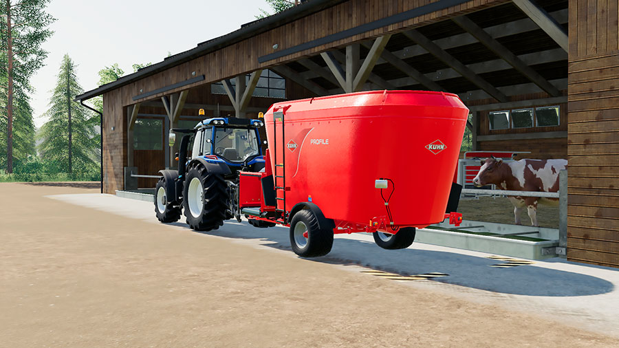 Great Fs19 Mods • Kuhn Profile 1880 Tmr Mixer • Yesmods 1878