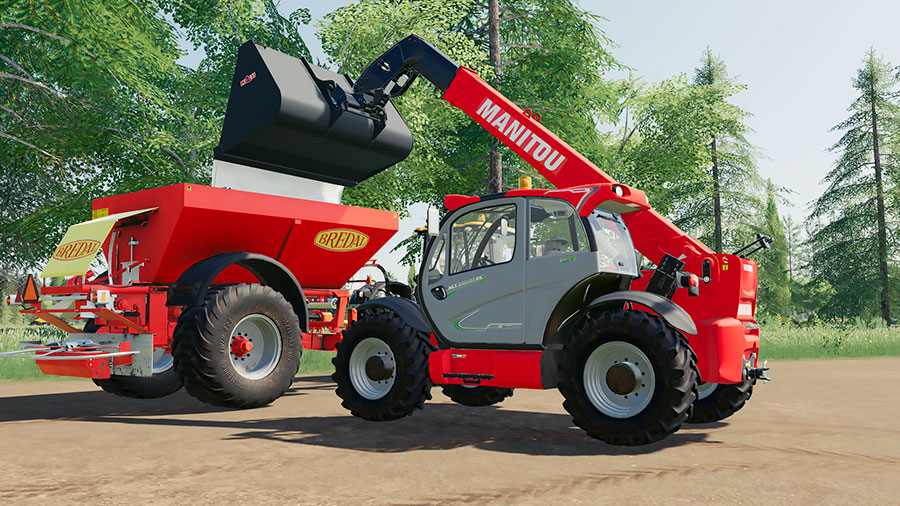 Great Fs19 Mods • Manitou Mlt 840 Telehandler • Yesmods 6403