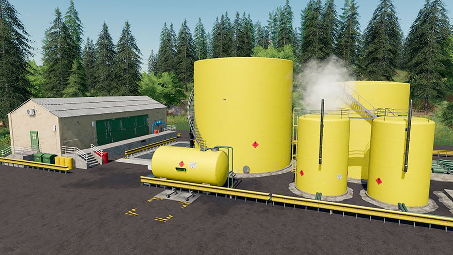 A placeable diesel fuel production plant by Stevie up close