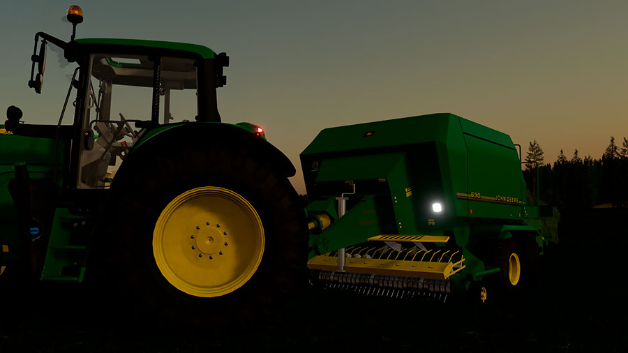 Fs19 Mods • John Deere 690 Baler • Yesmods 5385