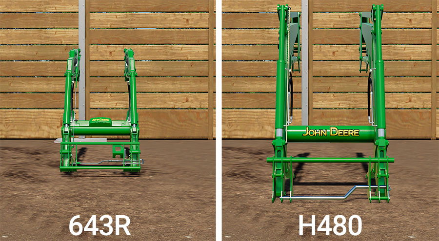 Fs19 Mods • John Deere H480 Front Loader • Yesmods 4703