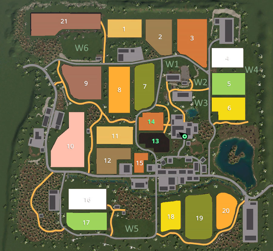 FS19 Mods • Krebach Mod Map (Germany Inspired) • Yesmods