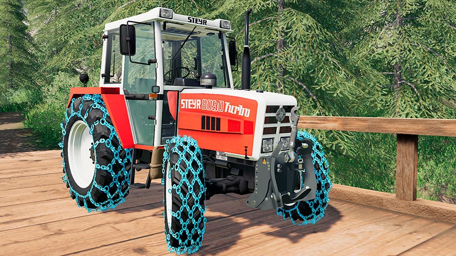 Fs19 Mods The Steyr 8090a Turbo Sk2 Tractor Yesmods 7276