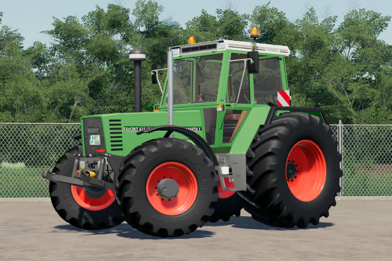 Great Fs19 Mods • Fendt Favorit 600 Lsa • Yesmods 4052