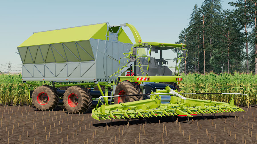 Fs19 Mods • Chäfer Bunker Forage Harvester • Yesmods 5279