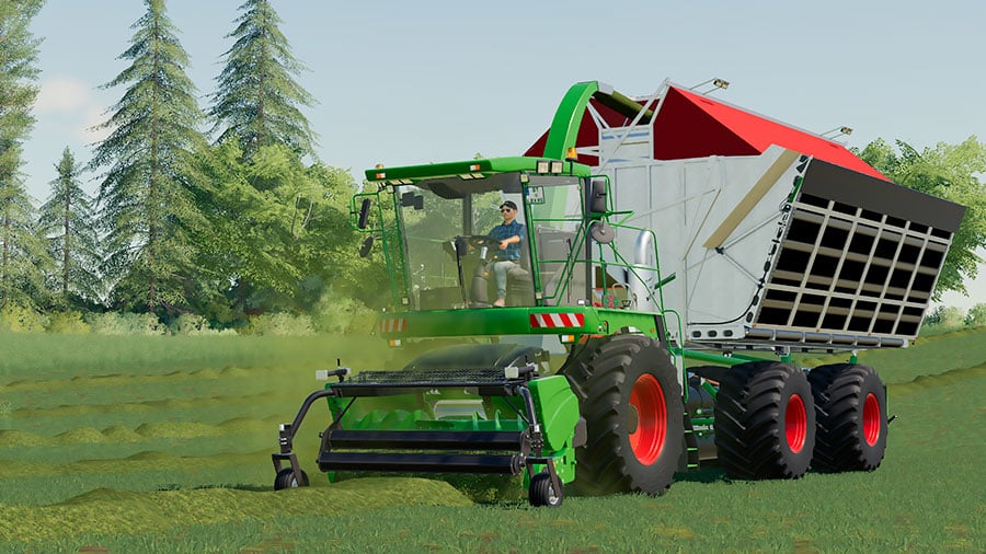 Fs19 Mods • Chäfer Bunker Forage Harvester • Yesmods 9166