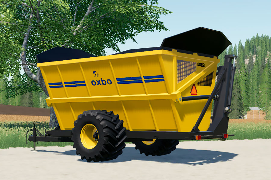 mac frameless dump trailer for farming simulator 2015