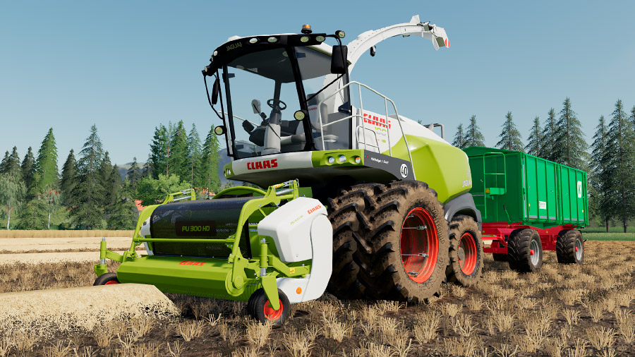 Fs19 Mods The Claas Jaguar 800 Series Forage Harvesters Yesmods 0801